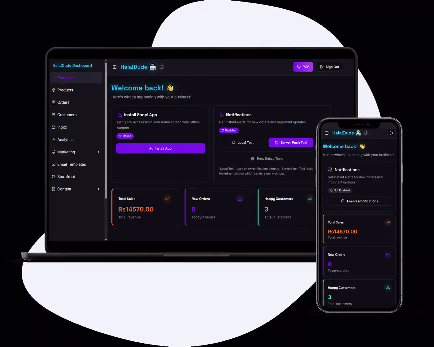 Order Management Dashboard