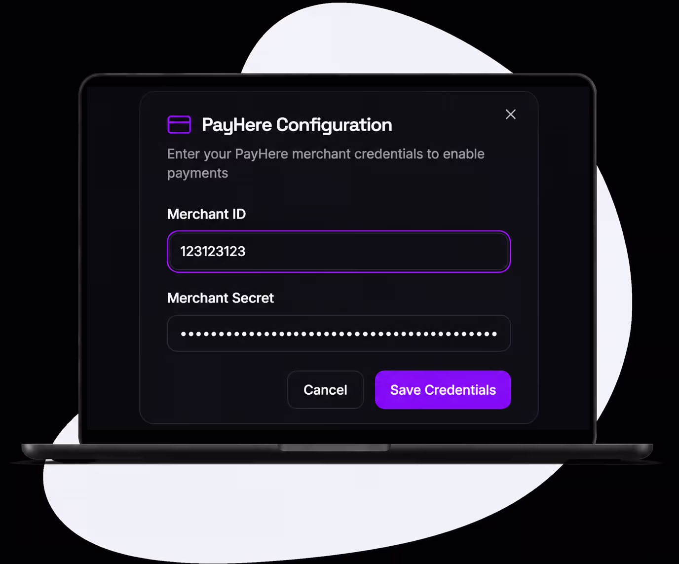 In-built Payment Integration